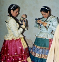 Millie Hueg and Donna Tripp, Gandy Dancers, 1965