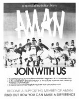 AMAN Newsletter pg.1