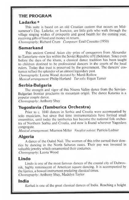 AMAN 1980 Program