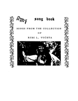 Vučeta Song Book